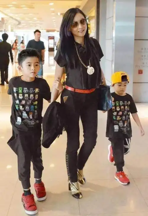 一次,张柏芝带儿子去看望谢霆锋的爸爸谢贤,没想到,半路碰上了王菲,张