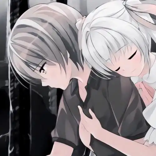 情侣动漫头像情头二次元ks