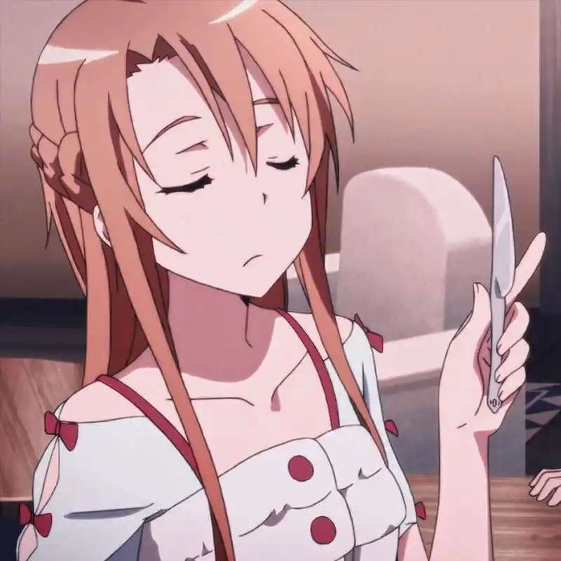 《刀剑神域》结城明日奈和桐谷和人情头,真正的夫唱妇随,自剪