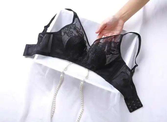 超薄聚拢文胸大码收副乳胸罩大胸显小内衣女薄款大罩杯