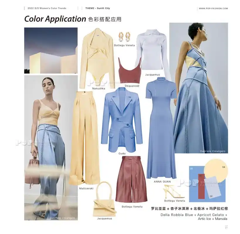 2022-日光倾城——女装色彩趋势验证