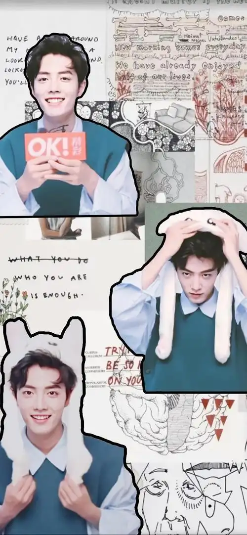 肖战壁纸聊天背景