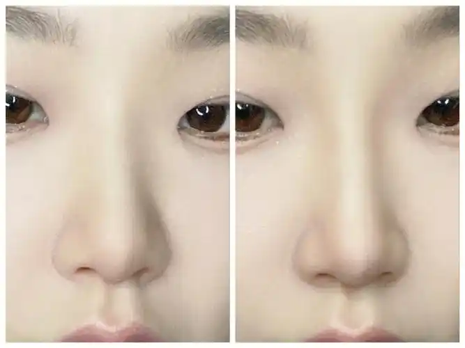 徒手画一个鼻子