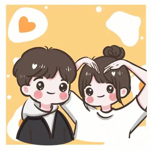 q版头像情侣个人萌娃亲子