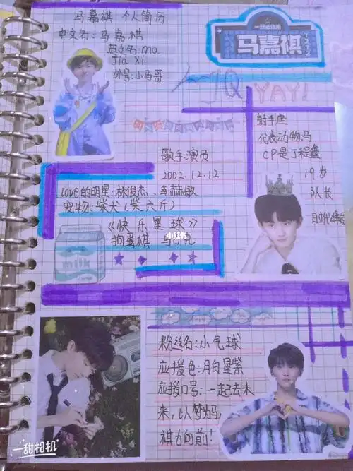 tnt时代少年团全部手帐