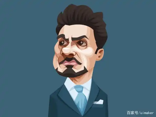 长胡子的大叔形象