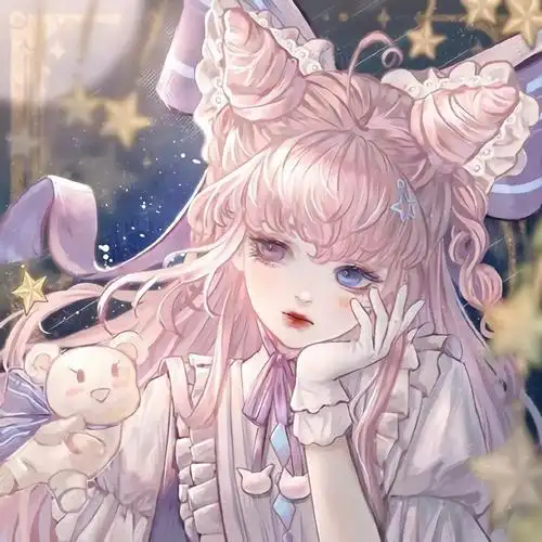 好看的卡通头像女,卡通美女头像 清新自然