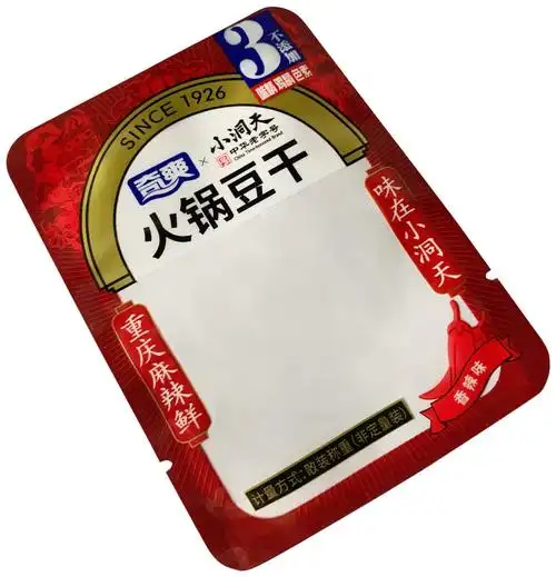 包装袋(香辣味火锅豆干)-爱企查