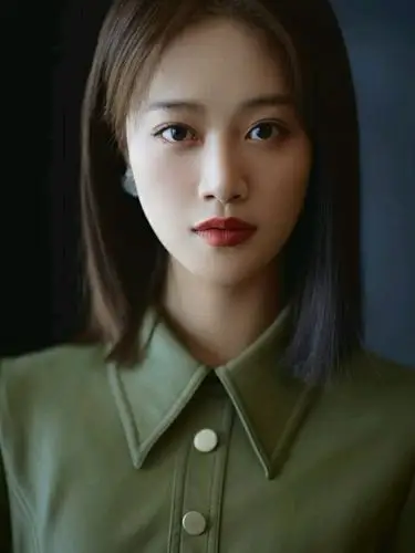 乘风破浪的蓝盈莹微调嘴角后更美