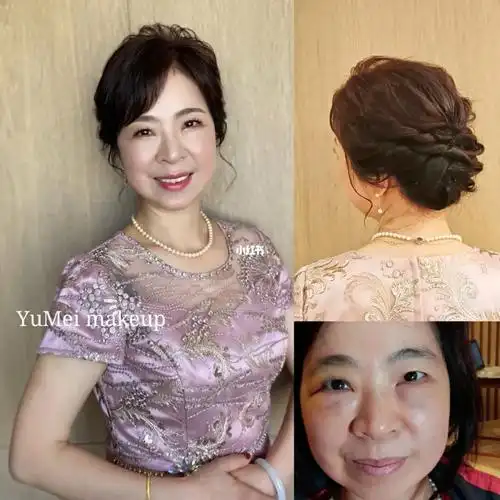 喜妈妈造型  #新娘秘書  #妈妈妆