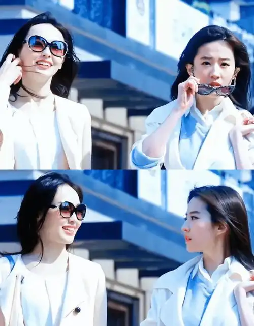 刘亦菲为唐嫣庆生!_友谊_美女_关系