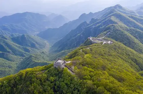 初夏万里长城第一楼 九眼楼群山叠翠
