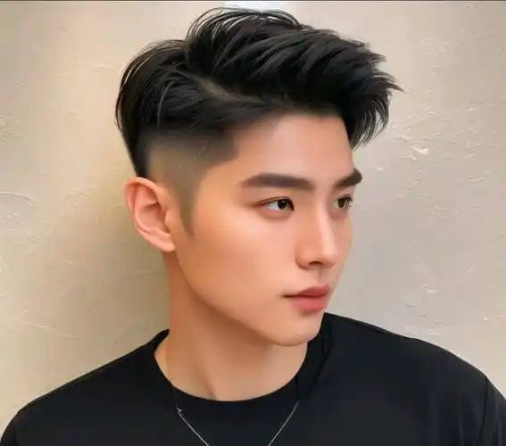 但最帅的是短边和时尚真和有型的精神_发型_男士_短发