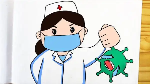 防疫情 女医生简笔画怎么画简单