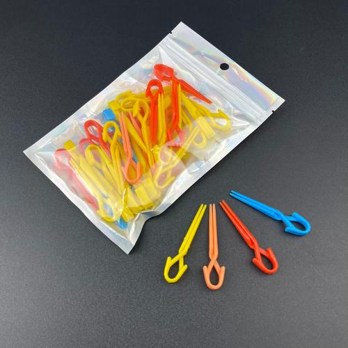 烫发定位夹子发根定位烫夹子冷烫理发店工具纹理烫皮卡路夹交叉夹