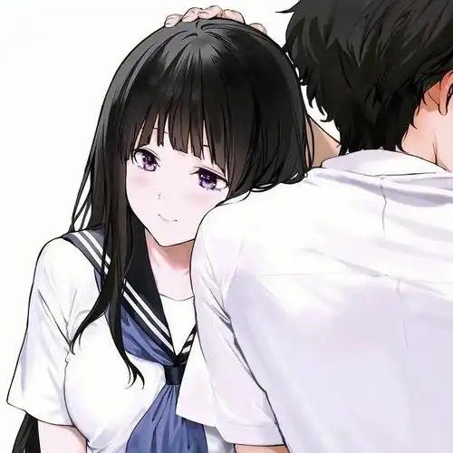 情侣头像一对两张一束花的仪式感永远不会