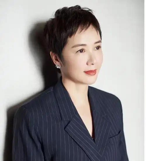 中年女人短发发型图片大全,40—50岁女人发型短发圆脸(建议把长发剪了