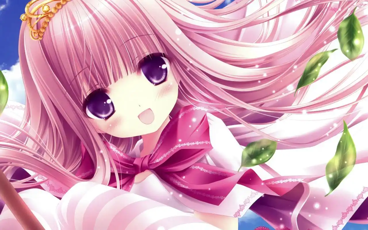 精选唯美小清新二次元大眼萌妹子高清养眼桌面壁纸(三)