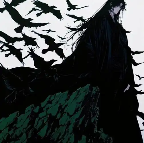 动漫头像|暗黑高冷氛围感古风男头