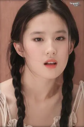 刘亦菲18岁拍的写真,这样貌真是太清纯了! zt