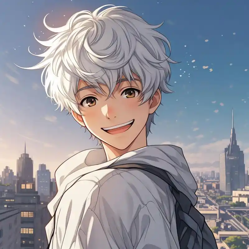 动漫白发男生头像大赏 99