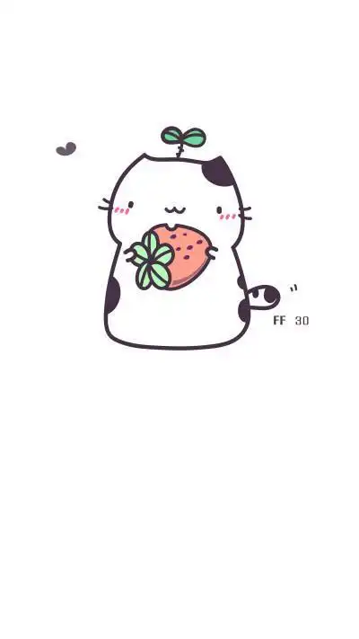 3草莓水果小猫头简笔画小猫头简笔画图片大全可爱猫咪 萌 可爱o 卡通