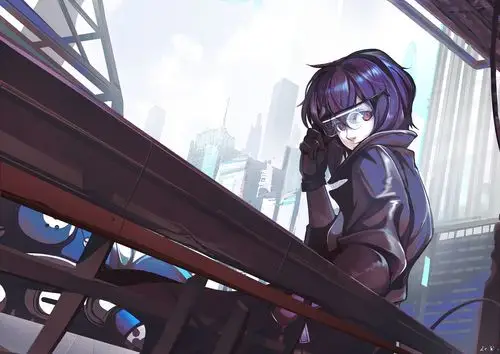 攻壳机动队素子|动漫|单幅漫画|lc小鬼 - 原创作品 - 站酷 (zcool)