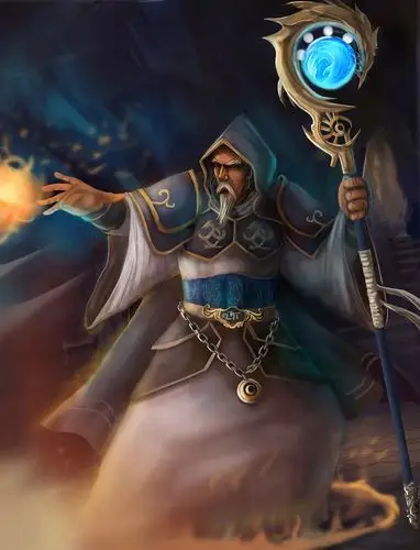 法师|插画|游戏原画|火火树 - 原创作品 - 站酷 (zcool)