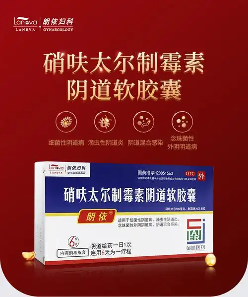 同仁堂 妇科凝胶可搭配妇科用药妇科炎症阴道用药硝呋太尔制霉素阴道