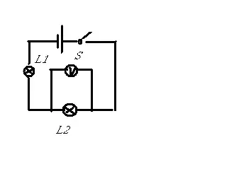 如图所示,电源是三节干电池串联而成的电池组,闭合开关后,电压表的
