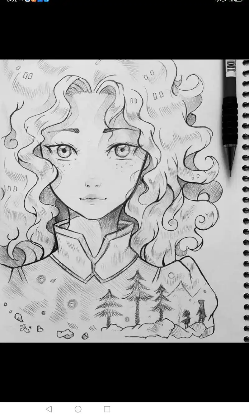 手绘动漫人物 #铅笔稿 #我又来送图啦 #这画是用了亿点点 - 抖音