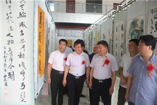 渭南市榜书家协会庆新中国成立70周年书画巡展公益活动(一)