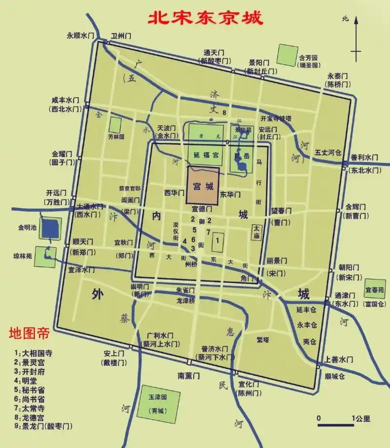 而在随后的金朝建业·泰和府所在之处依然是金朝皇宫的丹凤门外繁华