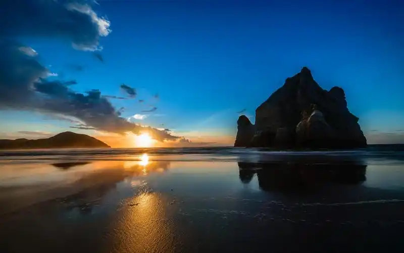 高清海上日出唯美风景桌面壁纸下载(9)