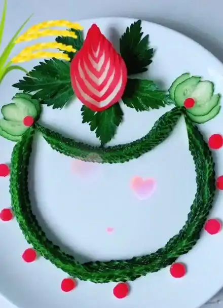 简单易学的花样盘饰围边