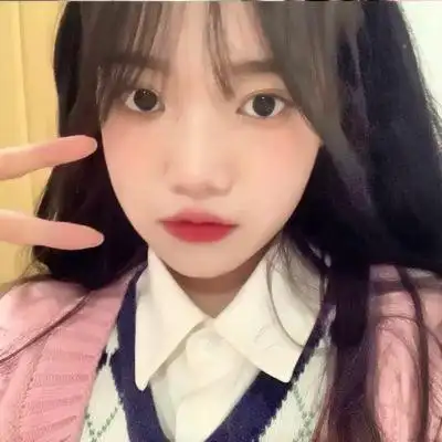 高清好看的真人粉系少女头像可爱图片_女生头像_头像屋