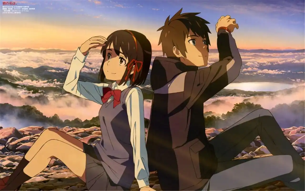 日本动画电影《你的名字》唯美动漫壁纸图片下载