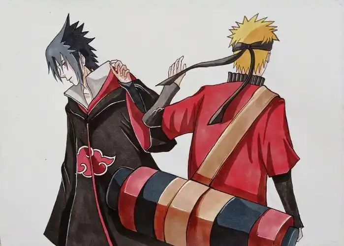 火影忍者鸣人佐助