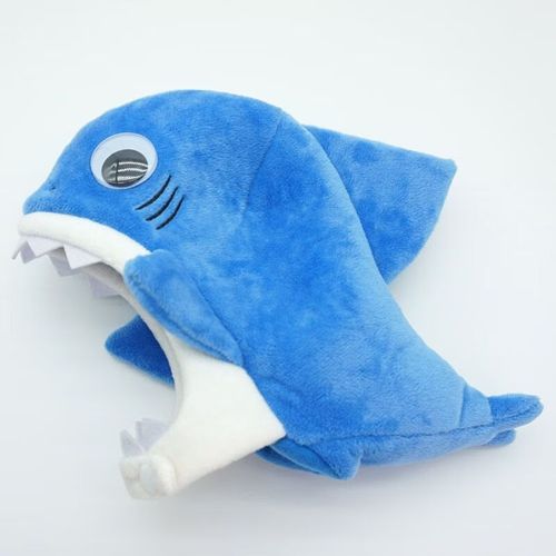 fumo 东方project 周边自制娃娃通用娃衣配件鲨鱼头套&虎鲸头套 鲨鱼