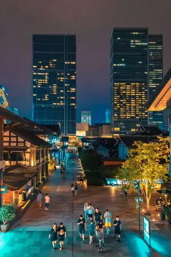 成都太古里夜晚随拍