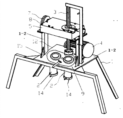 cn203675975u_电动单,双缸活塞式压面机失效