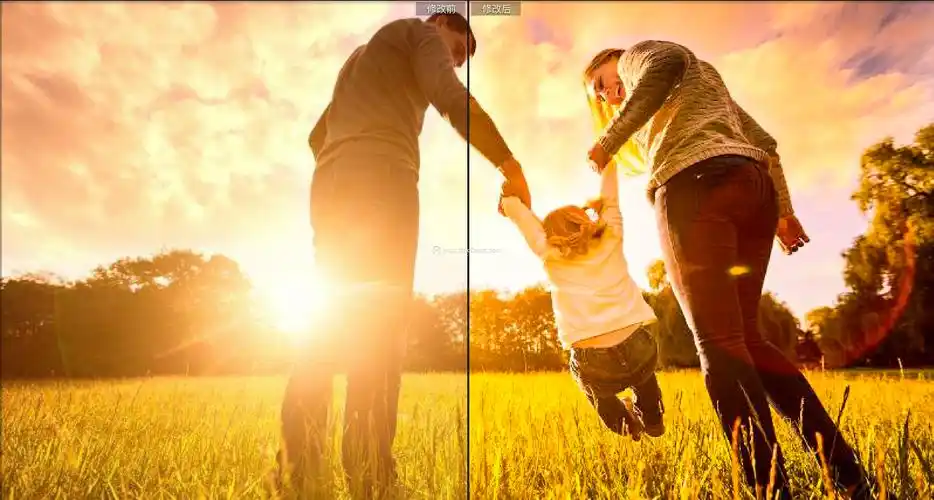 温馨家庭生活照调色处理lr预设_醉舞千年杯莫停-站酷zcool
