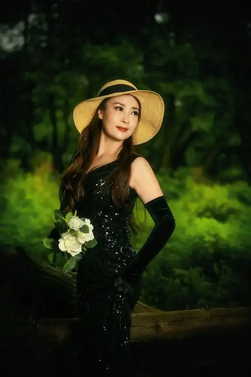 人像摄影组图从你转身的那一刻便把你种入心中