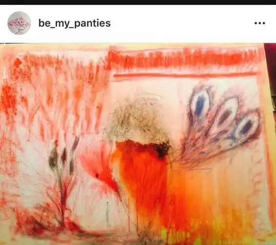 崔雪莉的画好像在求救:你能明白她表达的含义吗?