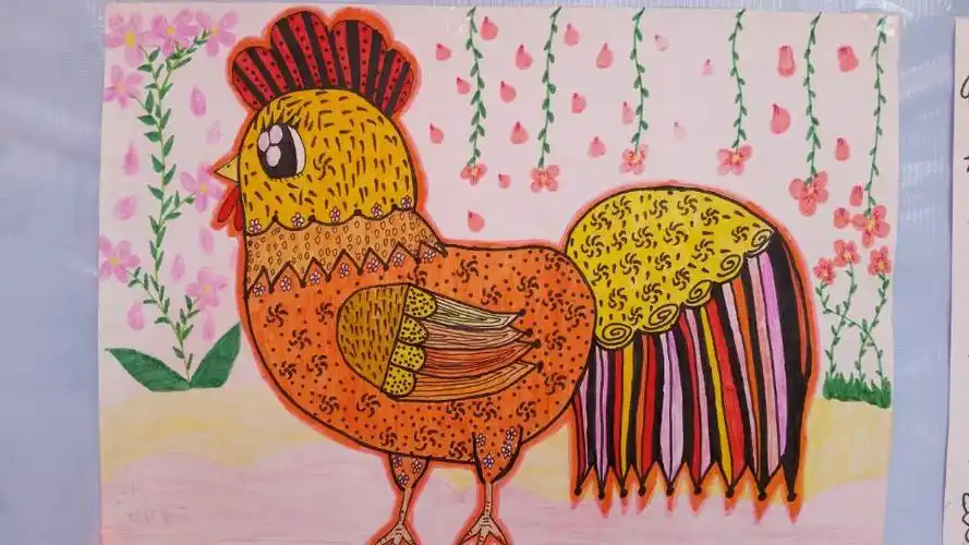 西安小学美术社"我们以绘画的方式来庆祝自己的节日!