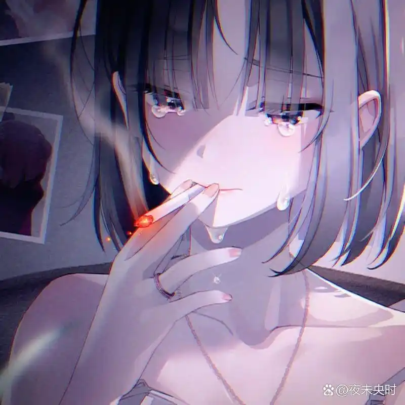 微丧系|流泪女生头像