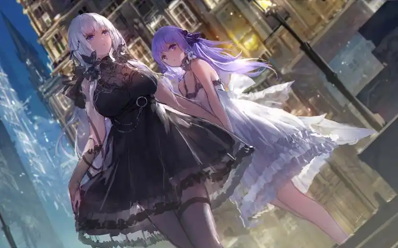 二次元动漫萌妹高清桌面壁纸