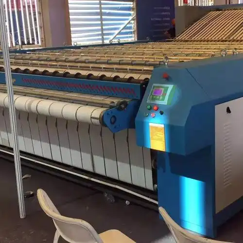 全自动烫平机品牌 南宁桓宇工业节能型高速平烫机设备厂家直销图片