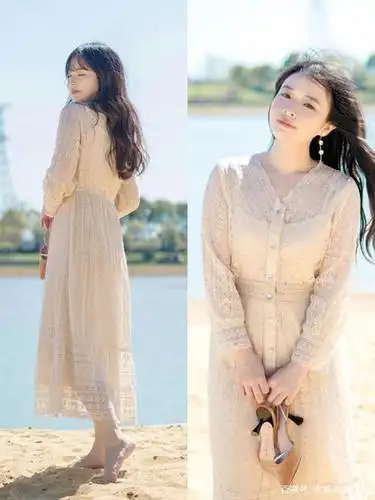 1米5的"微胖"女性怎么穿才优雅?看她的搭配就知道,时尚又温柔