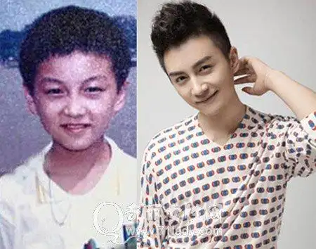 有网友翻出陈晓出道前的照片,虽然当时的他也是英气逼人,但是